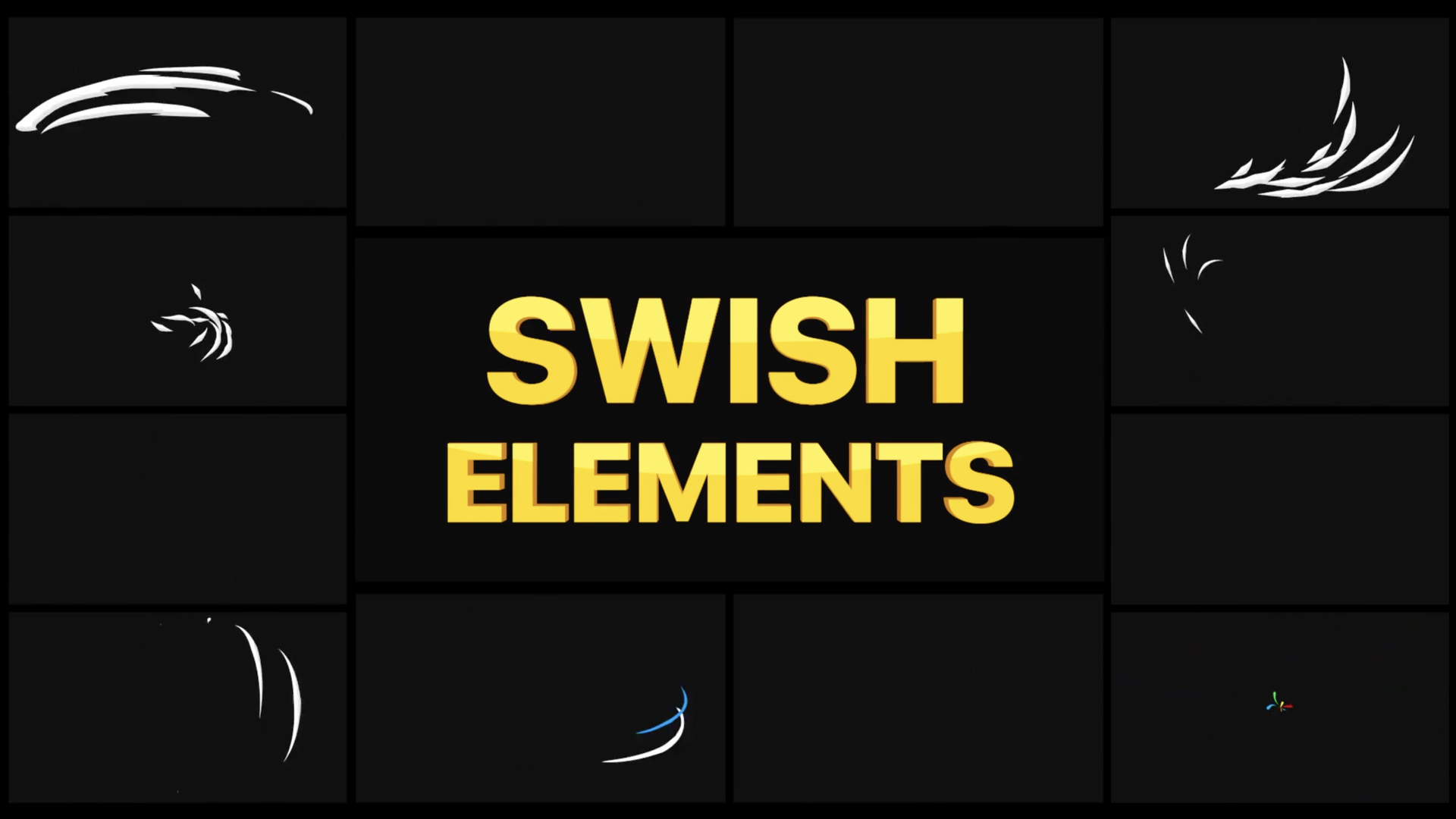 fcpx发生器Swish Elements Mac(专业动画元素效果模板)