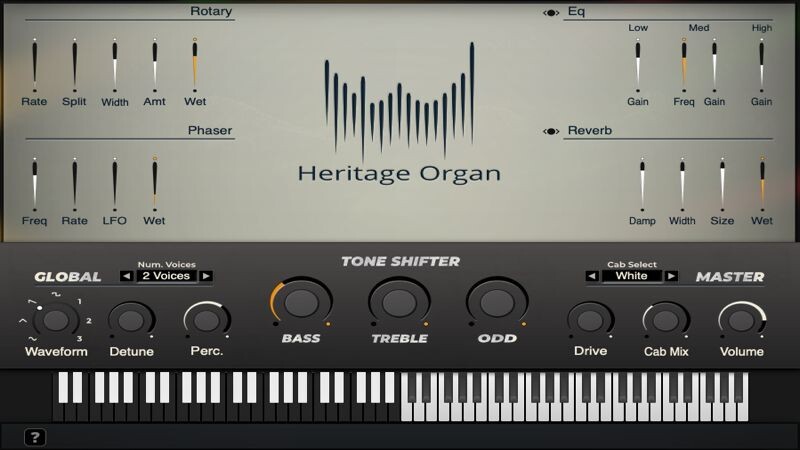 SoundFingers Heritage Organ Mac(通用合成器)