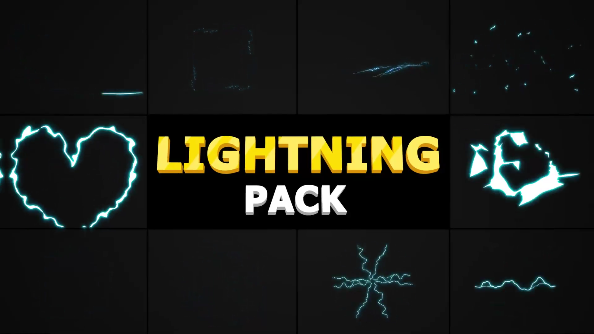 FCPX插件Lightning Pack for Mac(FCPX闪电特效模板)
