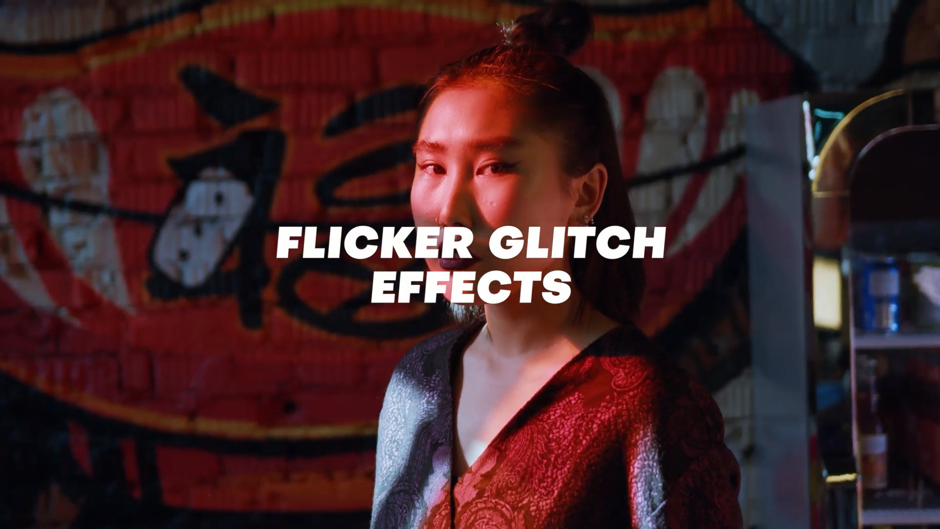 FCPX效果Flicker Glitch Effects for Mac(FCPX频闪效果插件)
