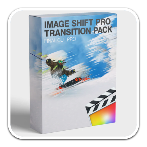 Image Shift Pro Transition Pack Mac(图像移位毛刺转场效果fcpx插件)