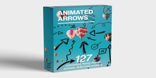 Animated Arrows(手绘箭头效果fcpx视频模板)