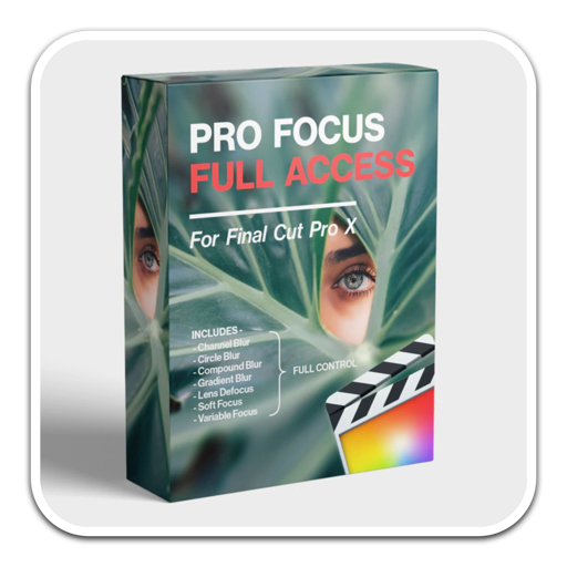 Pro Focus Pack Mac(焦点模糊效果fcpx插件)