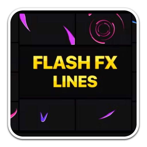 Flash FX for Mac(流畅酷炫线条形状fcpx插件)