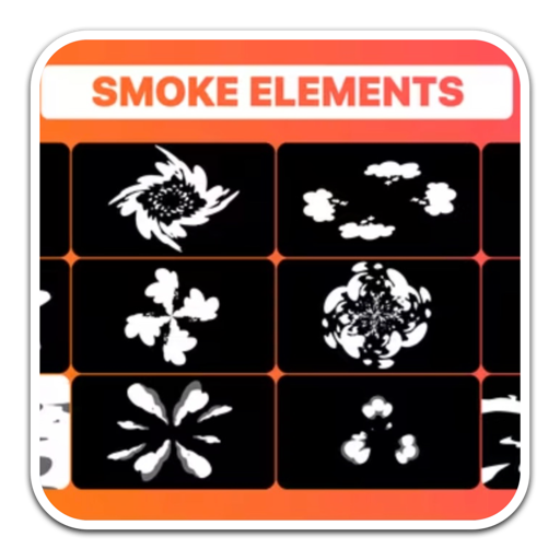 Smoke Elements and Titles for Mac(烟雾动画素材fcpx插件)