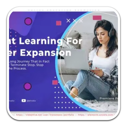 Online Education Promotion Mac(在线教育宣传推广效果Pr模板)