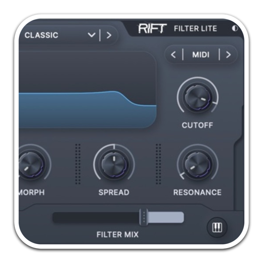 Minimal Audio Rift Filter Lite for Mac(变形滤波器插件)