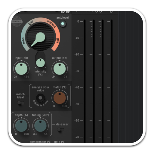Soundevice Digital Voxessor for Mac(人声处理效果器)