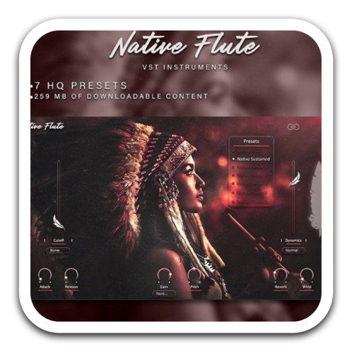 Infinite Audio Native Flute Mac(旧木笛虚拟乐器)