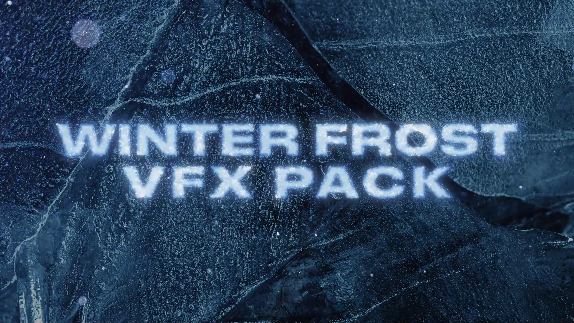 FCPX插件Winter Frost VFX Pack Mac(霜雾元素动画)