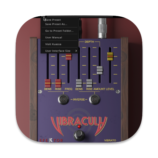 Kuassa Efektor Vibracula for mac(模拟颤音效果器)