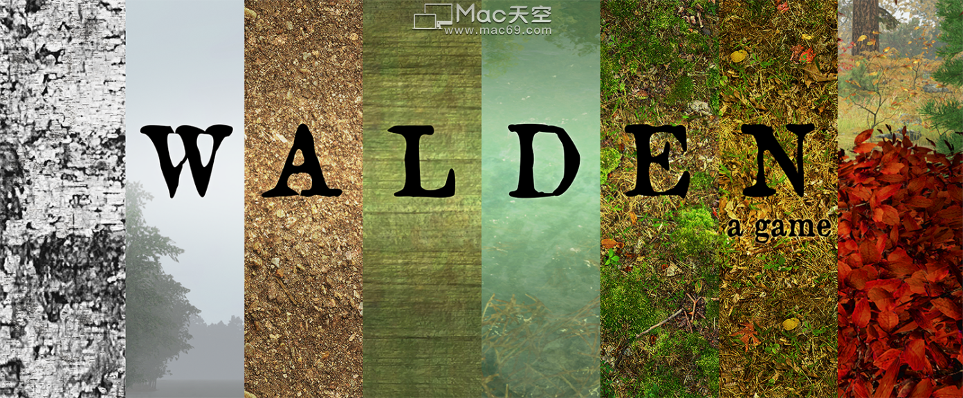 瓦尔登湖,一个游戏 for Mac(第一人称视角游戏)