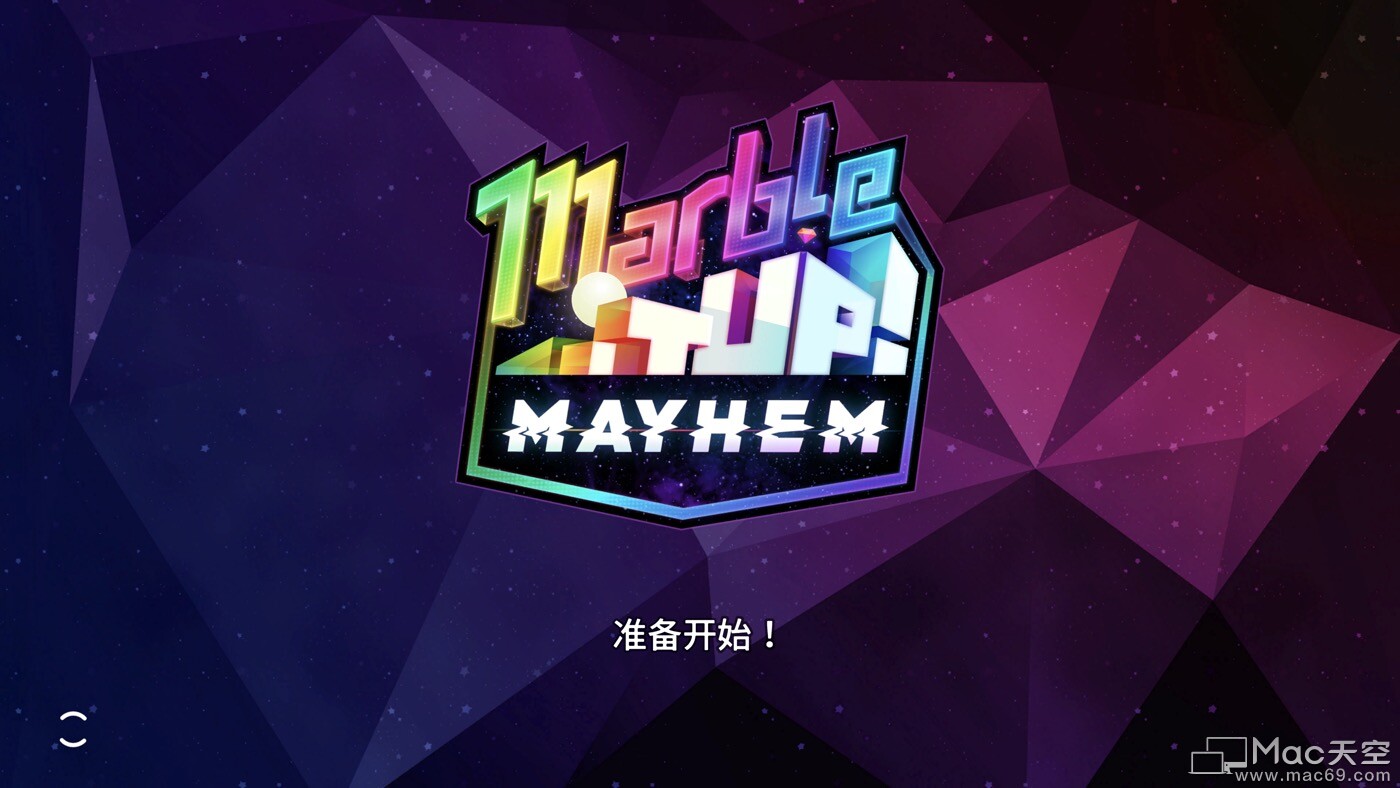 Marble It Up:Mayhem Mac(3D闯关类赛车竞速游戏)