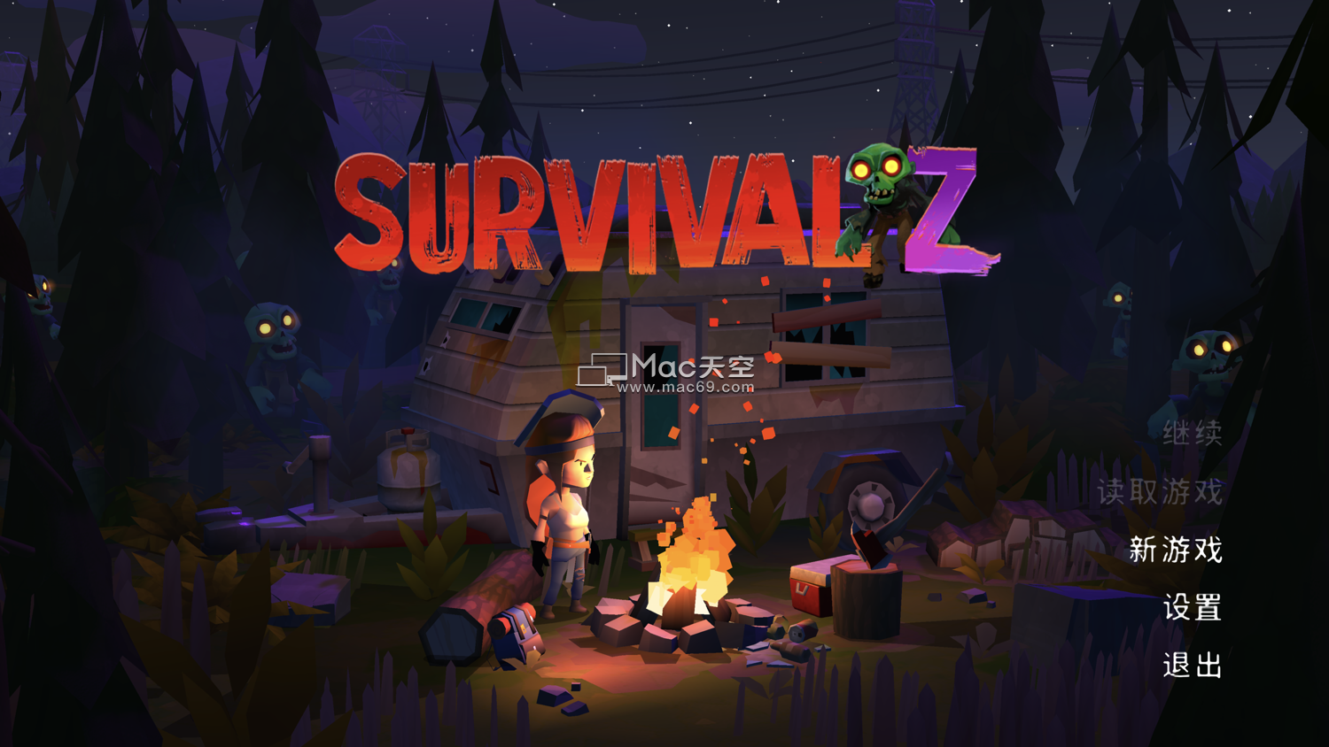 Survival Z for Mac(塔防类射击闯关游戏)
