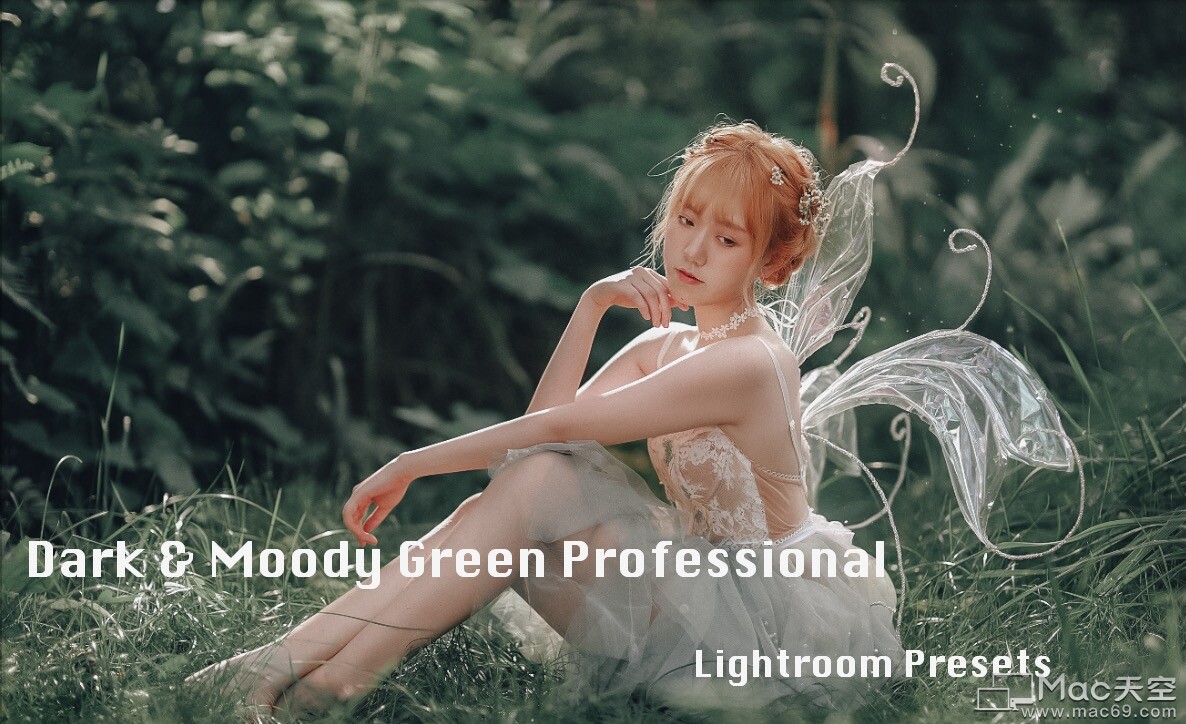森系绿色专业人像摄影Lightroom预设