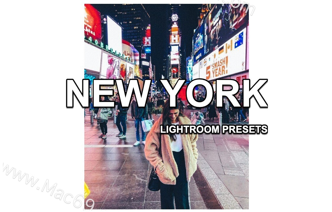 纽约旅拍街头人像风景Lightroom预设