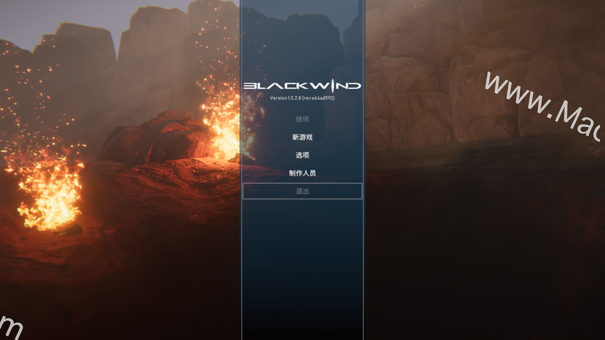 黑风Blackwind for Mac(俯视角科幻动作游戏)