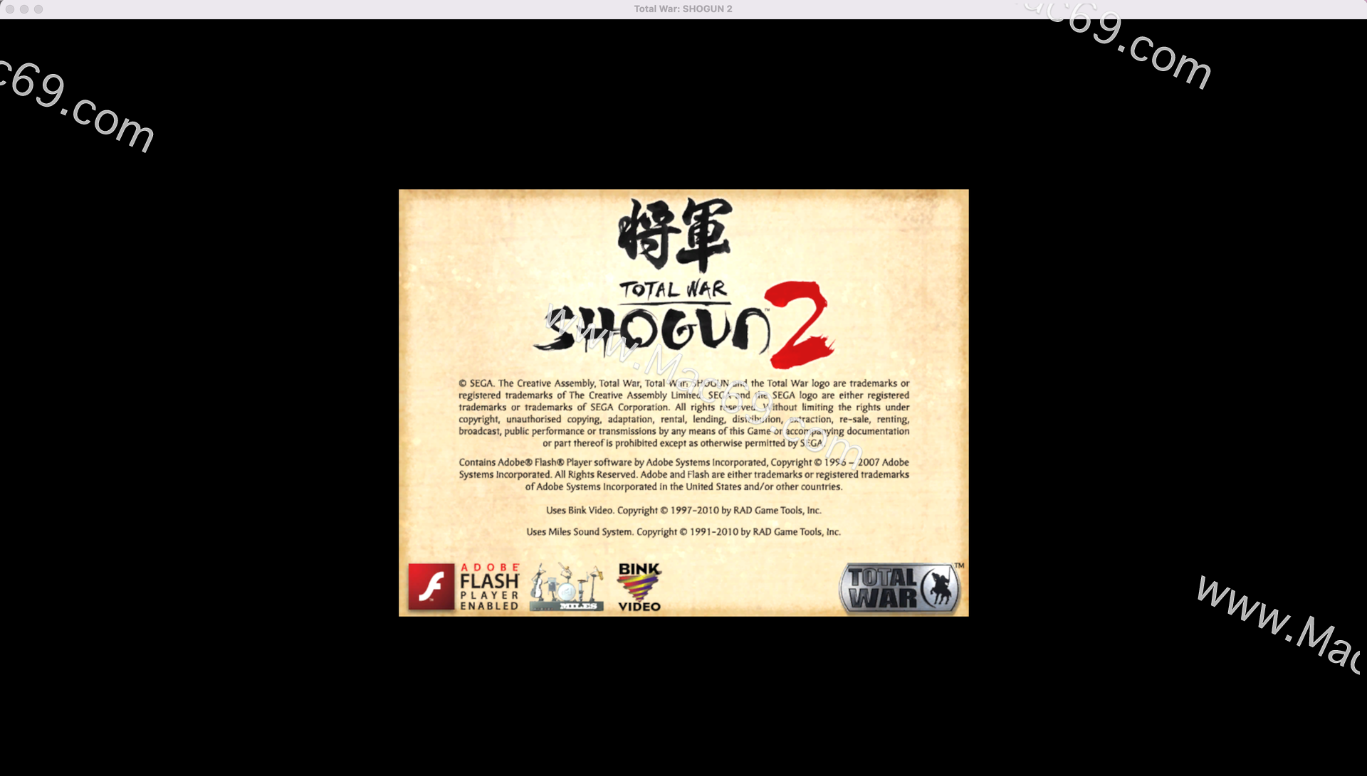 全面战争:幕府将军2黄金版 for mac(Mac策略游戏)
