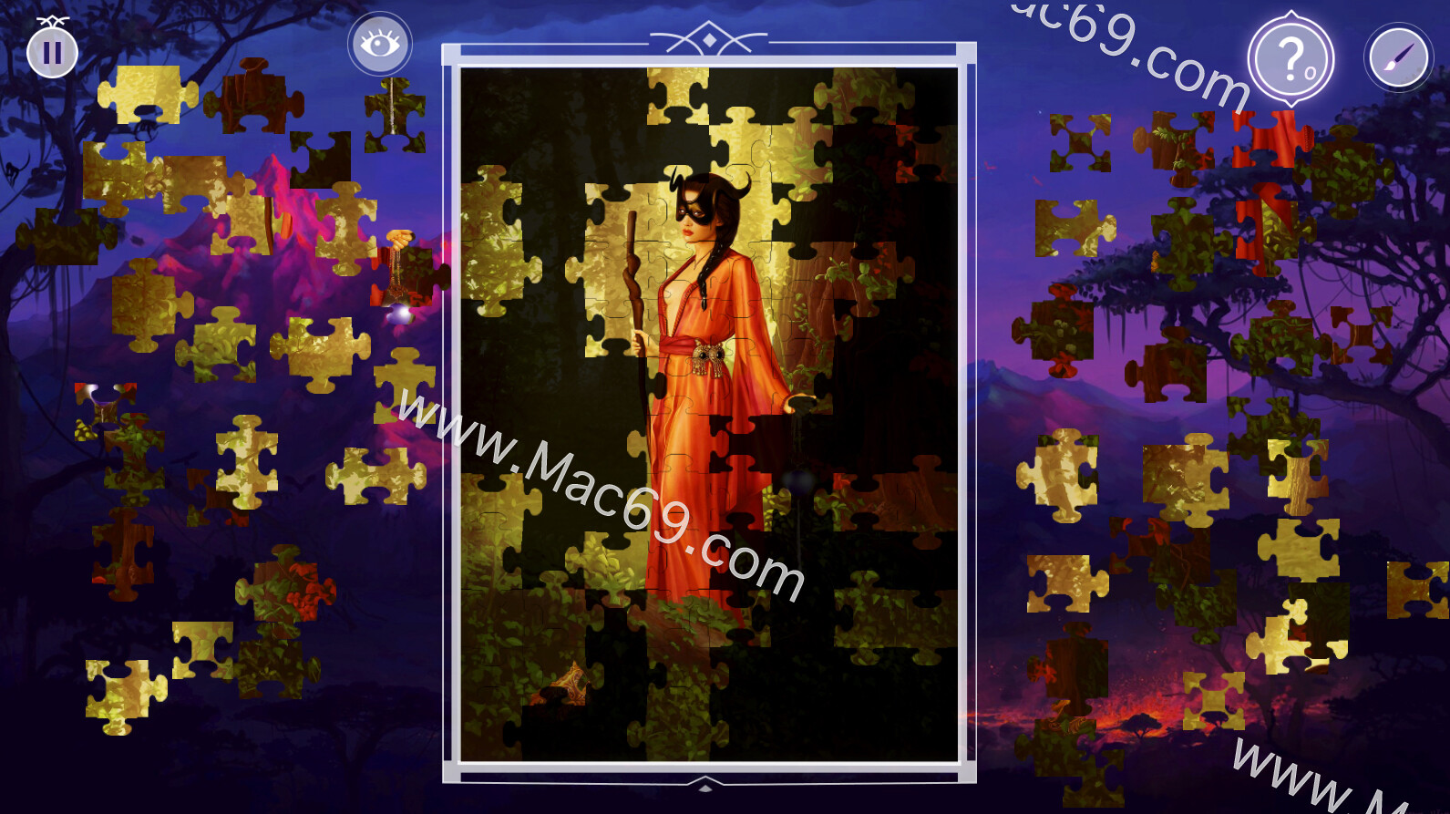 黑暗幻想拼图2 Dark Fantasy 2: Jigsaw Puzzle for Mac(拼图游戏)
