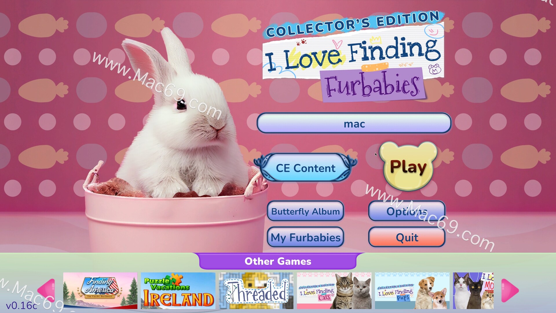 我喜欢寻找I Love Finding Furbabies Collectors Edition Mac(寻宝游戏)