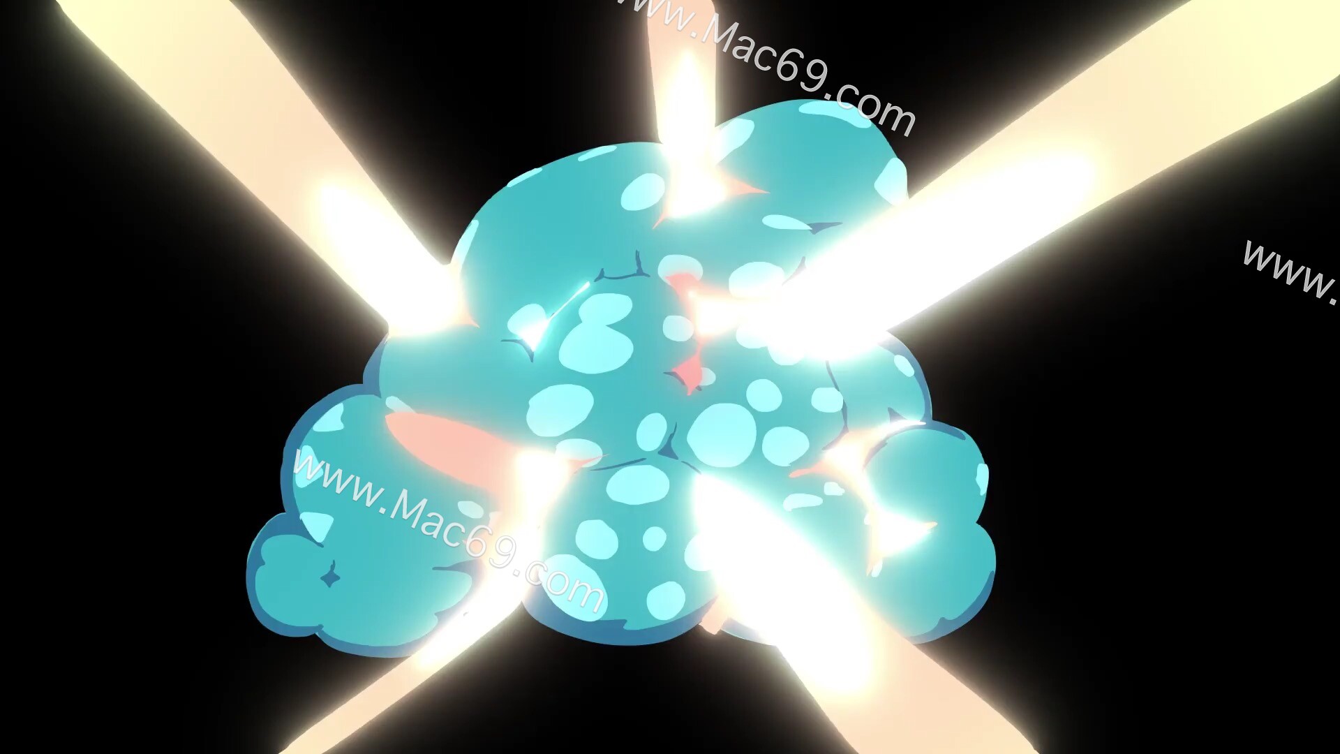 fcpx发生器Cartoon Explosion Logo Opener(手绘动画标志)