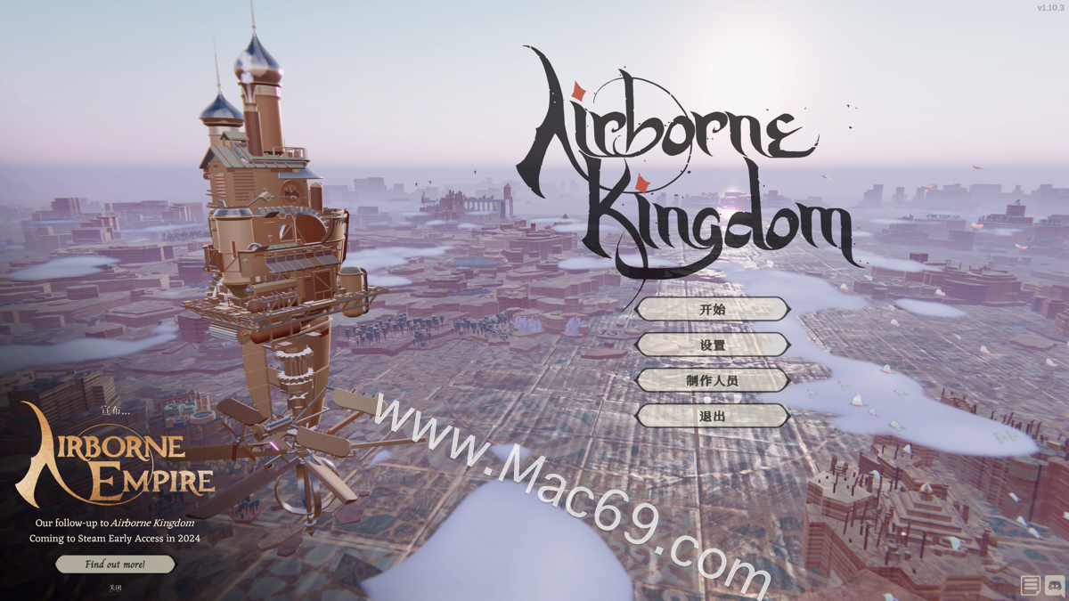 空中王国Airborne Kingdom for mac(模拟建造类游戏)