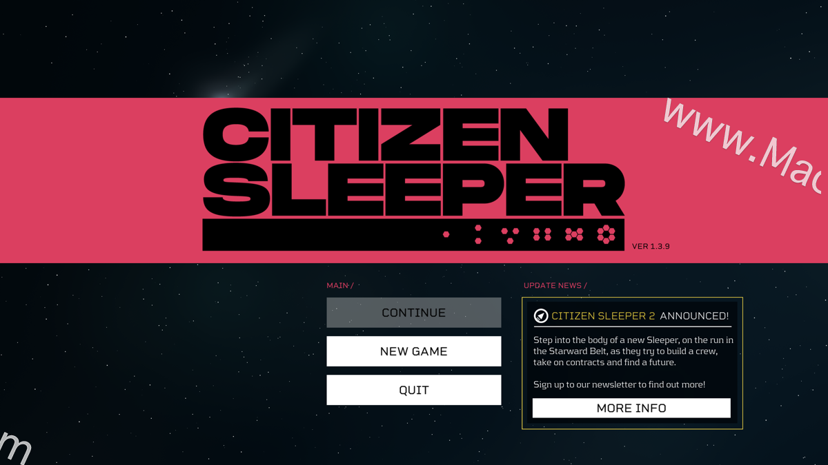 公民沉睡者Citizen Sleeper for mac