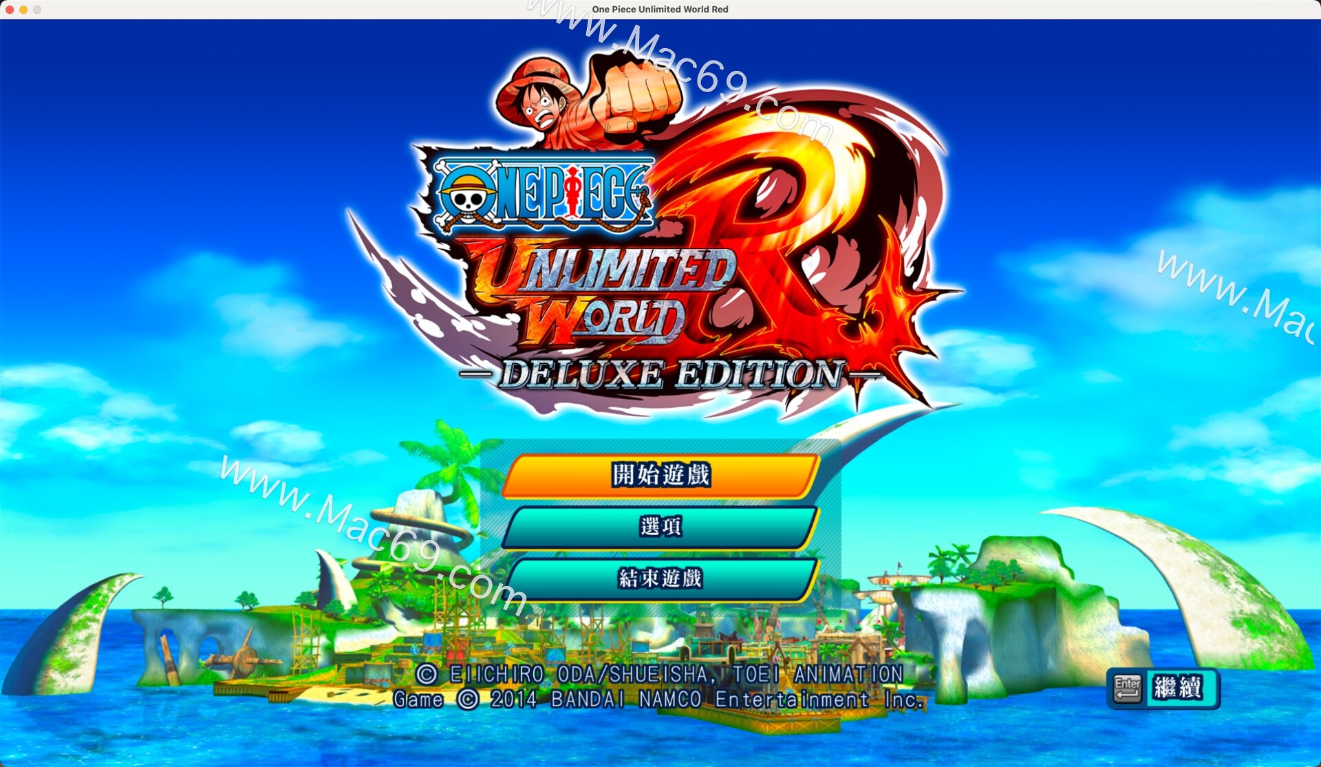 海贼王:无尽世界R重制版 One Piece: Unlimited World Red for Mac(动作冒险游戏)