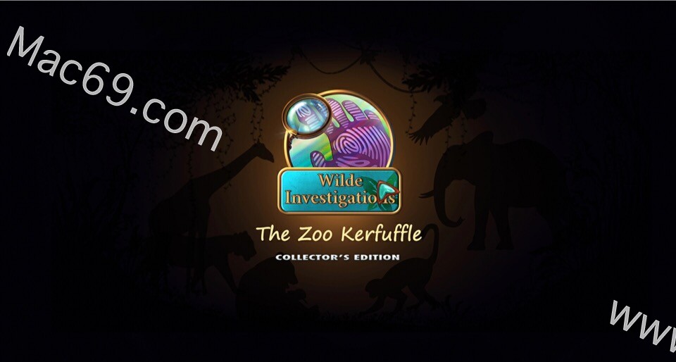 王尔德调查Wilde Investigations The Zoo Kerfuffle CE for mac(冒险解谜游戏)