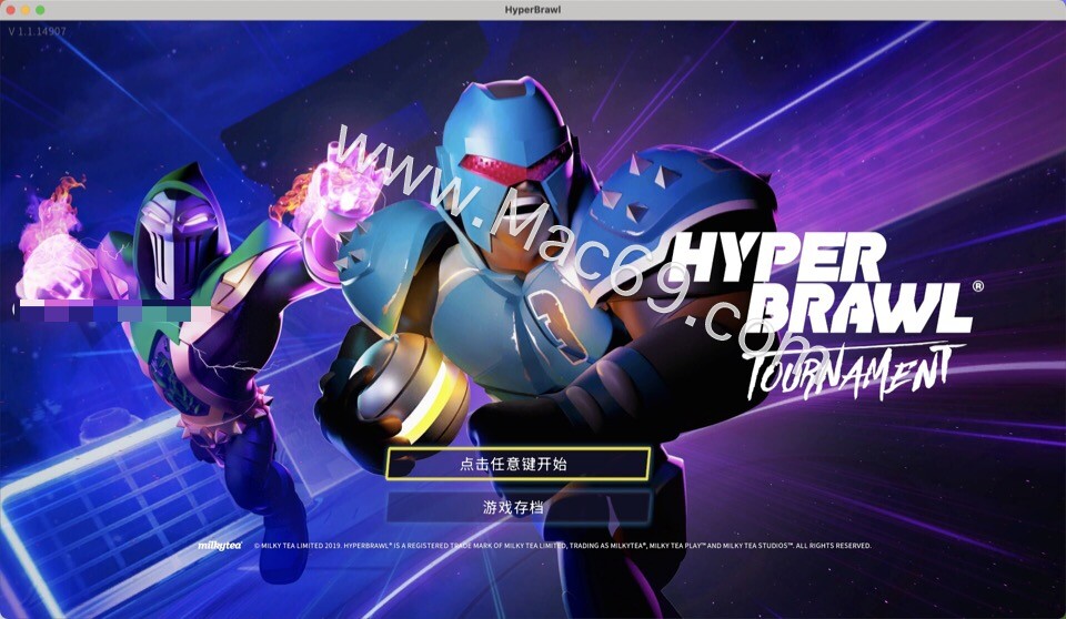 超竞技联赛HyperBrawl Tournament for mac(球类动作对战游戏)