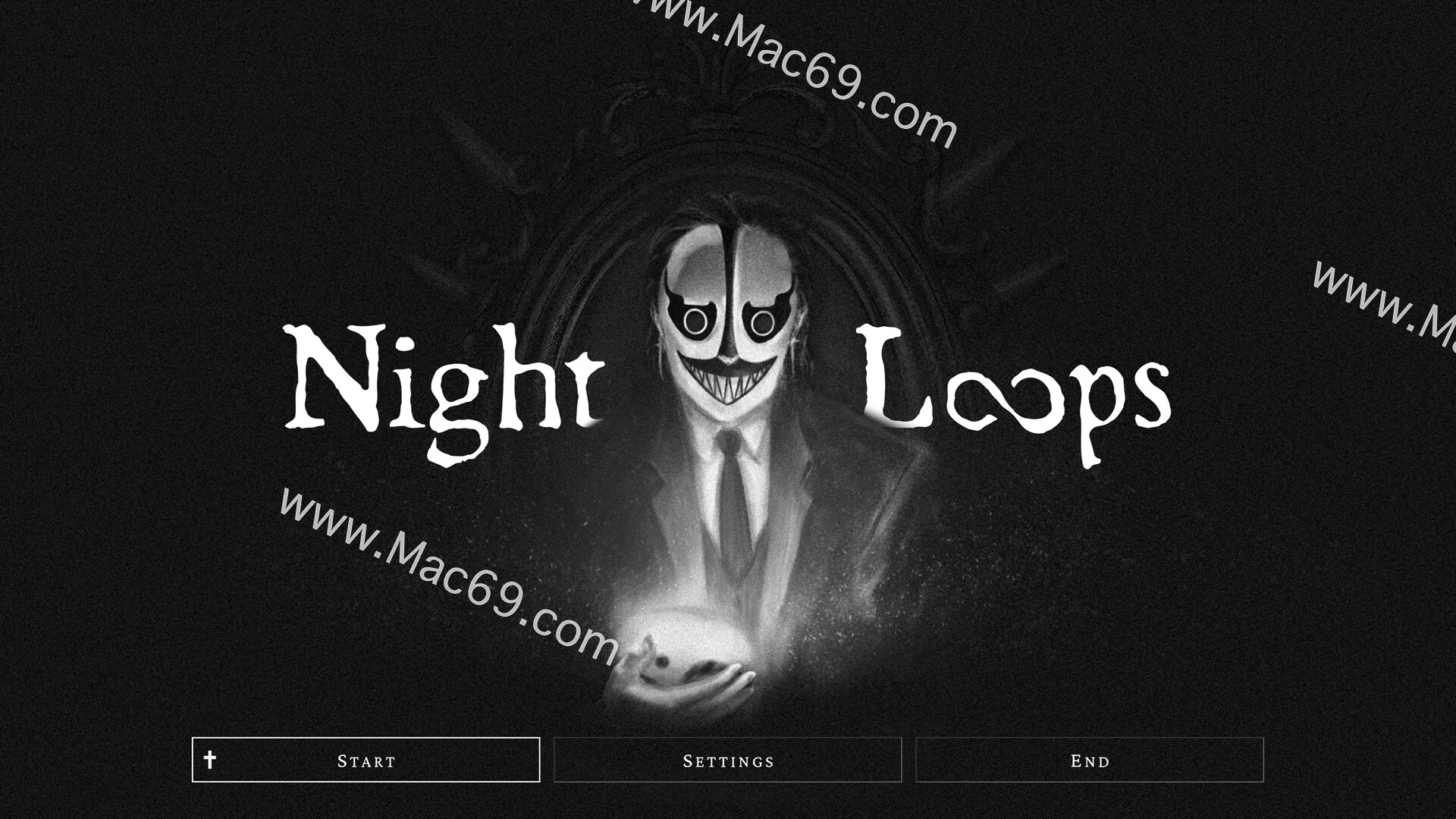 夜间循环Night Loops for Mac(恐怖冒险游戏)