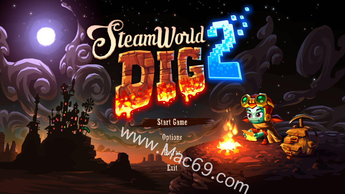 蒸汽世界挖掘2 SteamWorld Dig 2 for mac(冒险游戏)