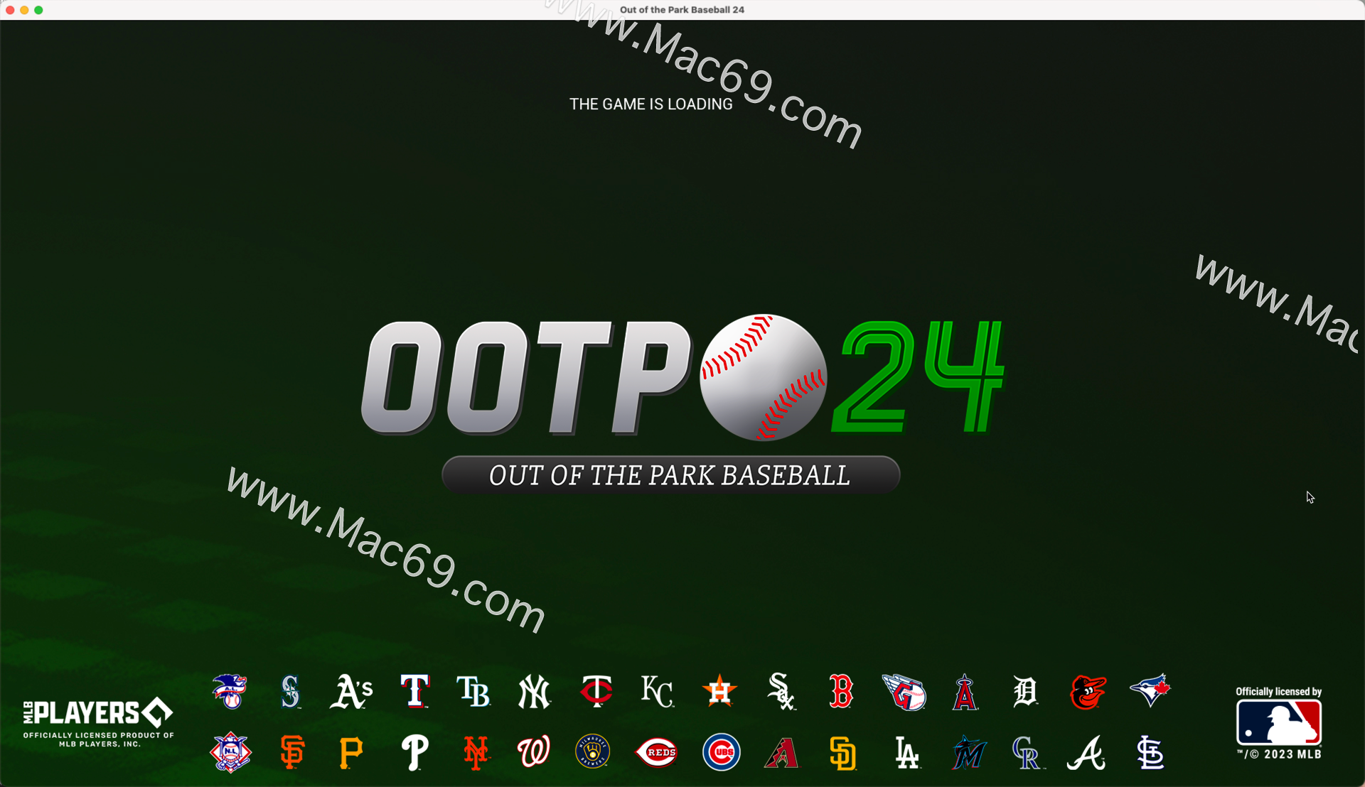 劲爆美国棒球24Out of the Park Baseball 24 for mac