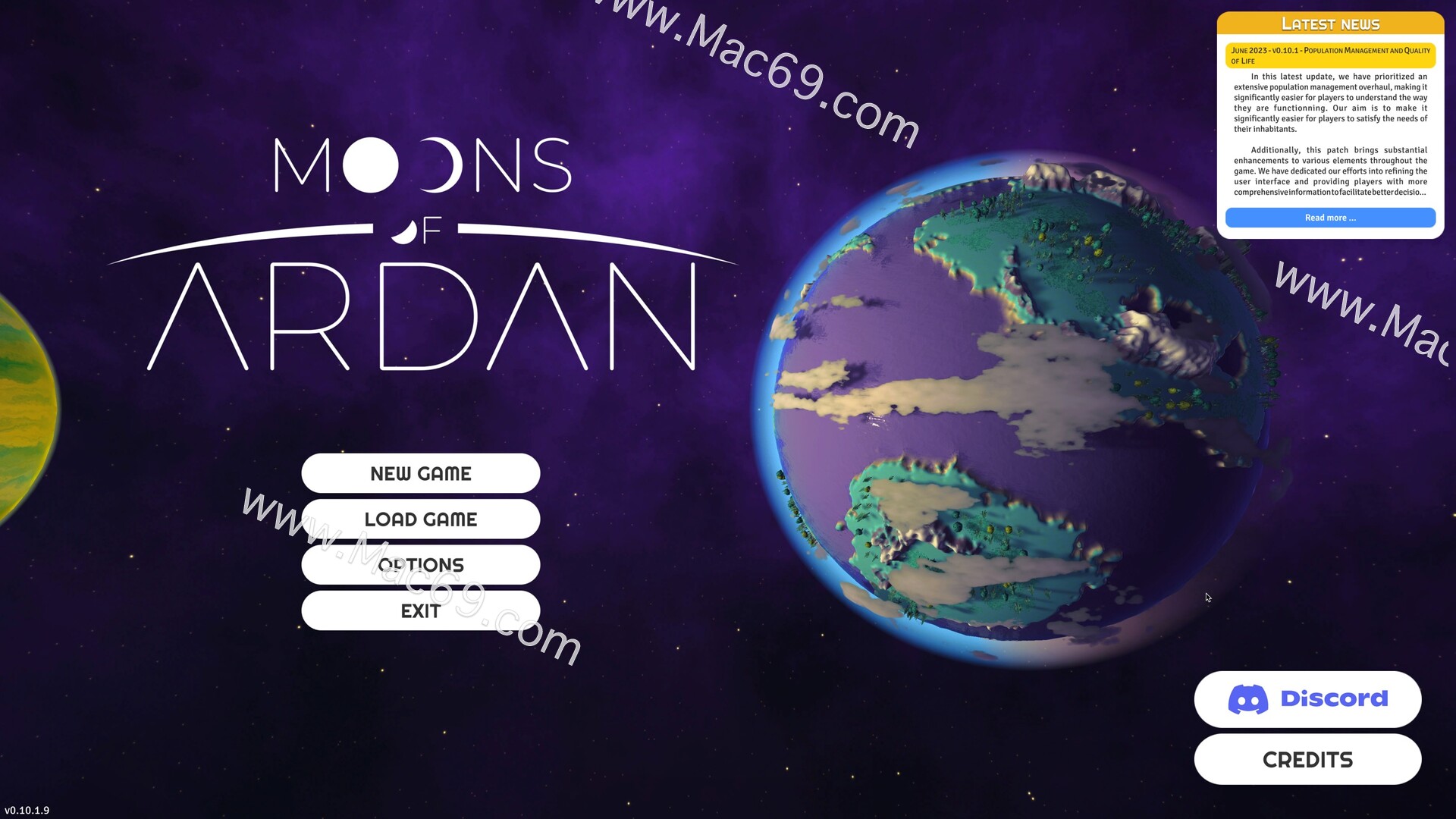 阿丹之月Moons of Ardan for mac(城市建设游戏)