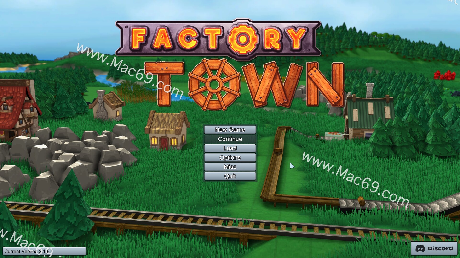 工厂小镇Factory Town for mac(建筑模拟游戏)