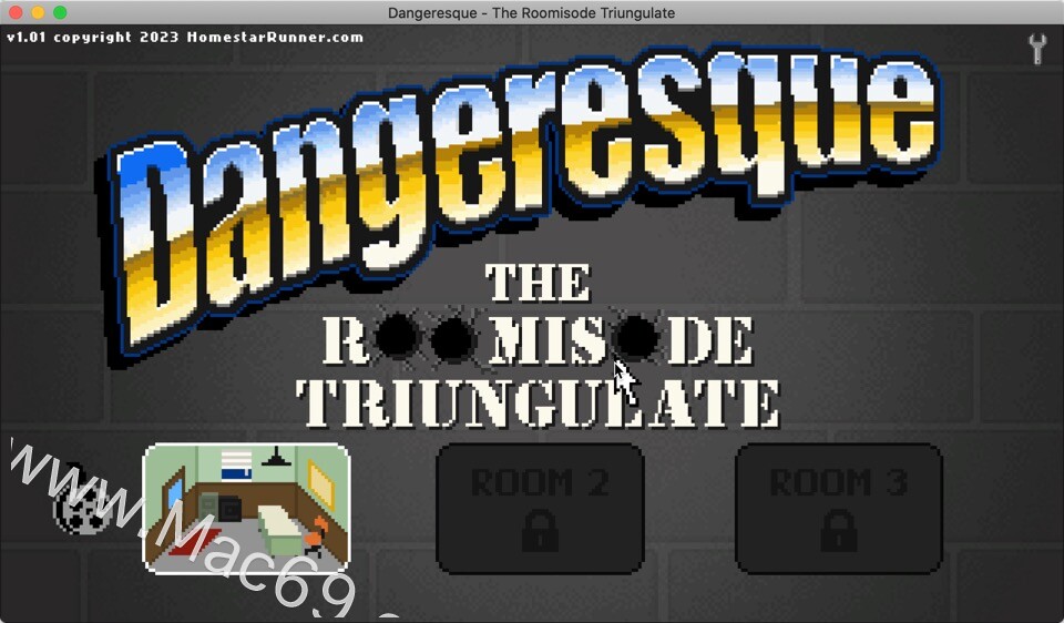危险:三角房间剧集The Roomisode Triungulate for mac(点击式冒险游戏)