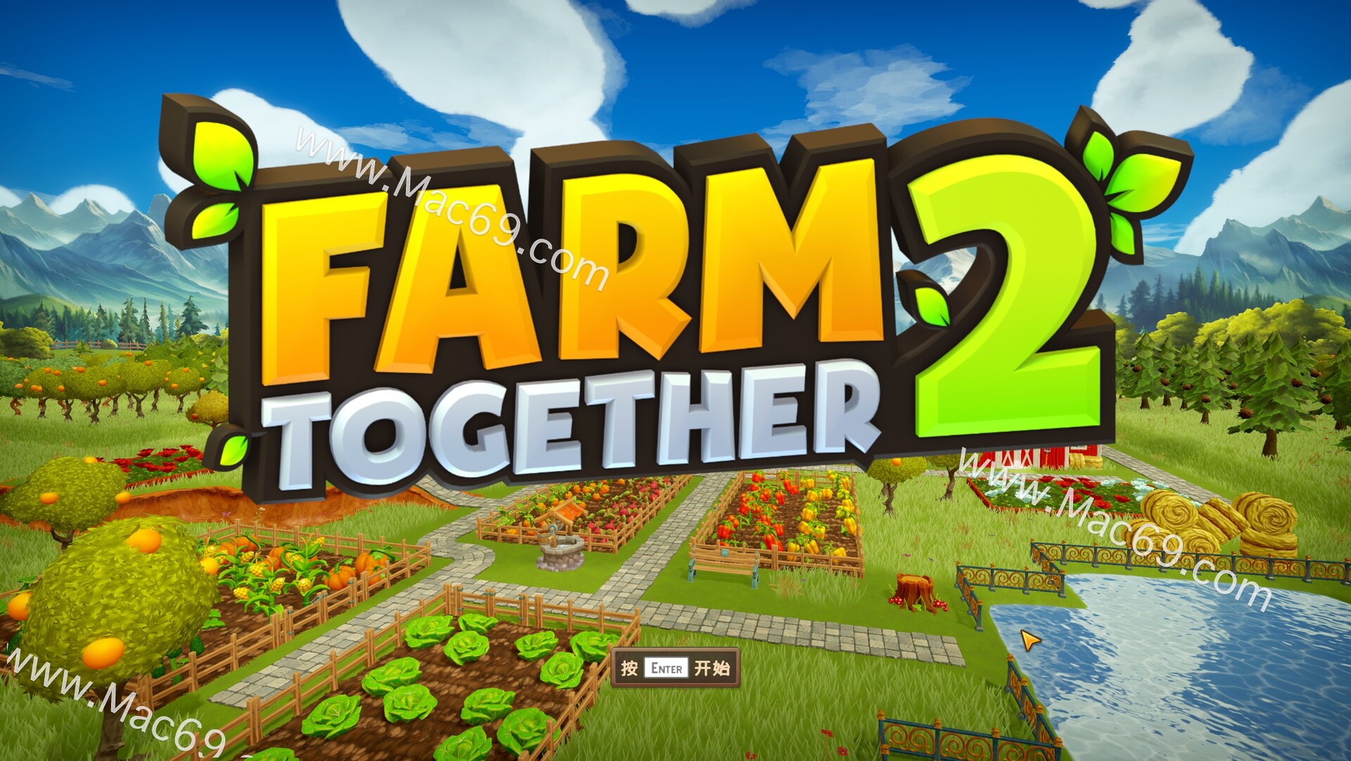一起玩农场Farm Together 2 Mac(农场模拟经营游戏)