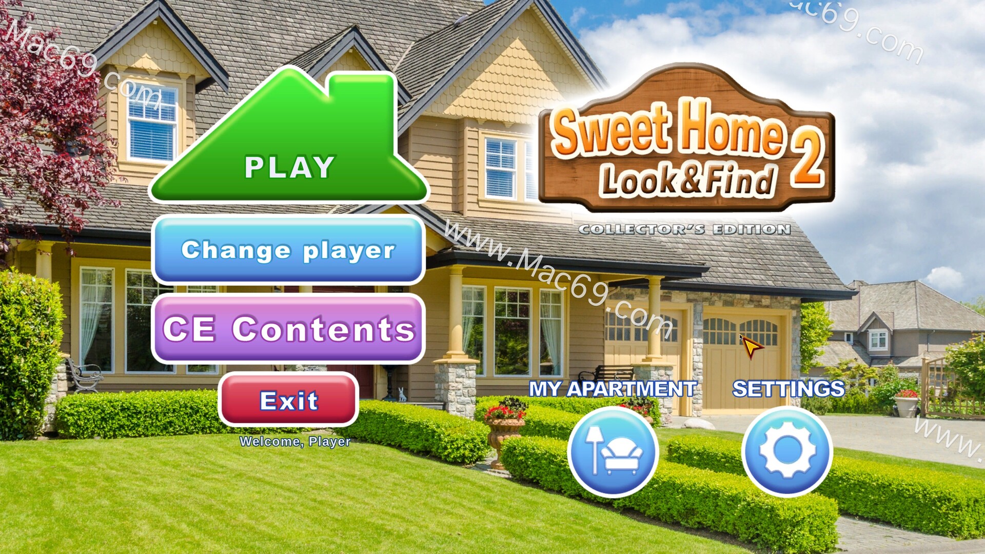 Sweet Home Look and Find 2 Collector‘s Edition for Mac(找物品休闲游戏)