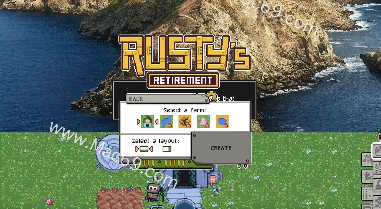 鲁斯蒂的退休生活Rusty‘s Retirement for mac(农场模拟游戏)