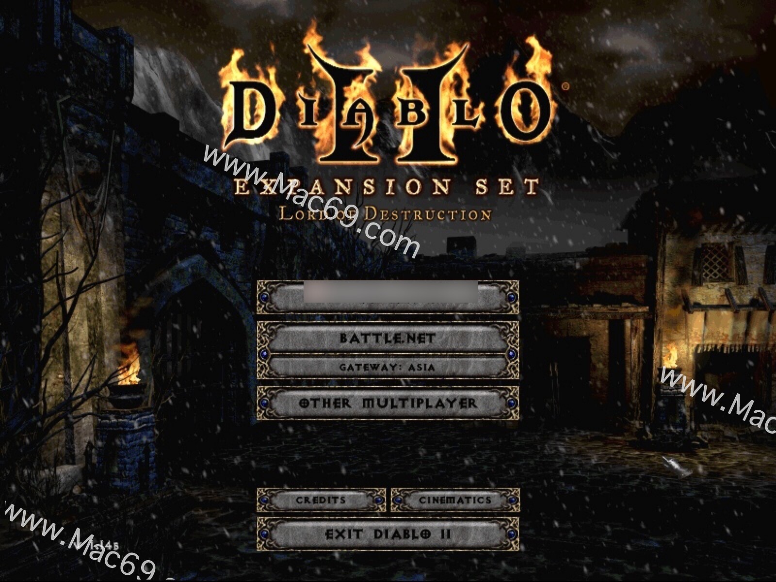 暗黑破坏神2:毁灭之王Diablo II: Lord of Destruction Mac(角色扮演游戏)