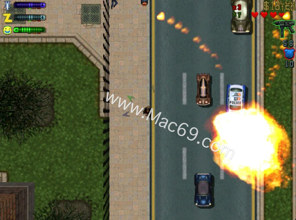侠盗猎车手2 Grand Theft Auto 2 for mac(动作冒险游戏)