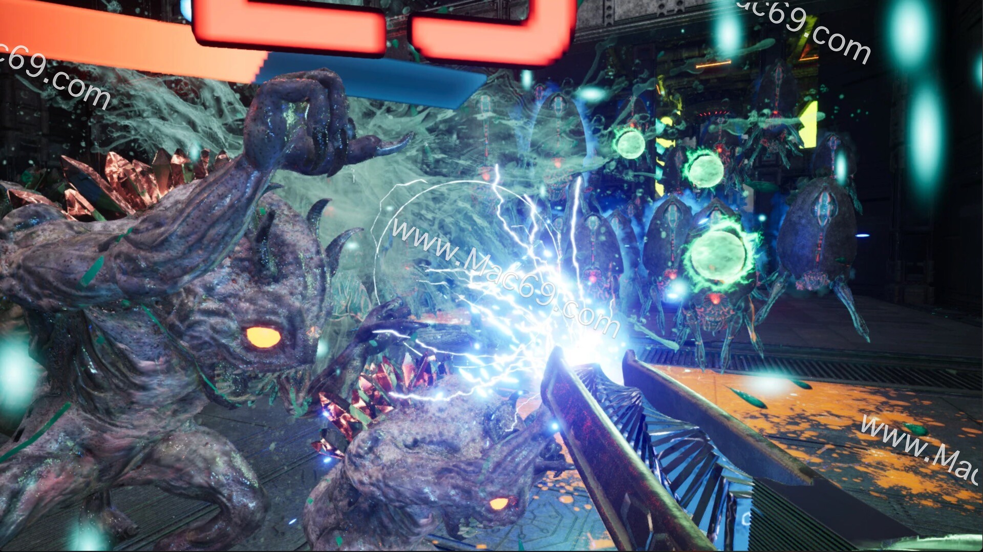 外空大屠杀Exovoid Carnage for mac(竞技场射击游戏)