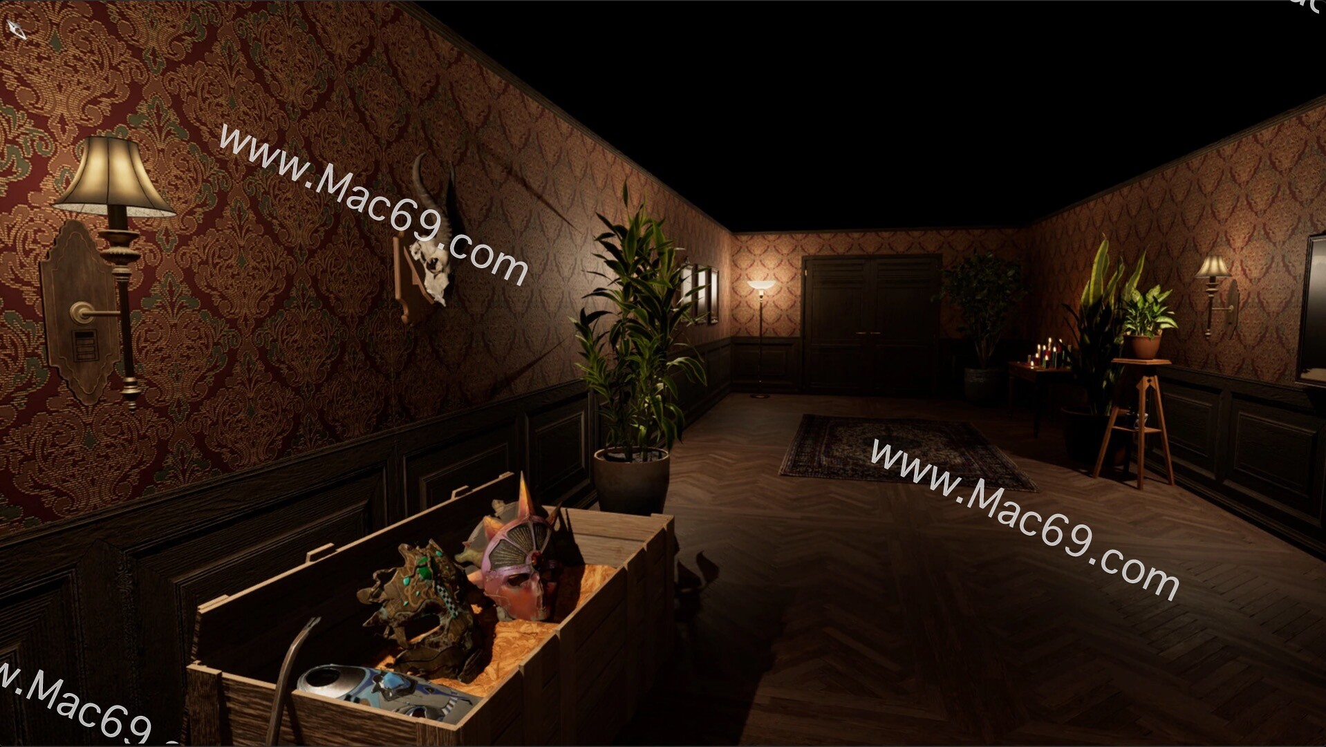 走廊密室逃脱The Hallway - Escape Room for Mac(单人解谜冒险游戏)