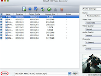 如何使用Xilisoft HD Video Converter Mac版转换高清视频文件？