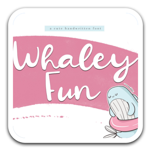 趣味手写字体 Whaley Fun