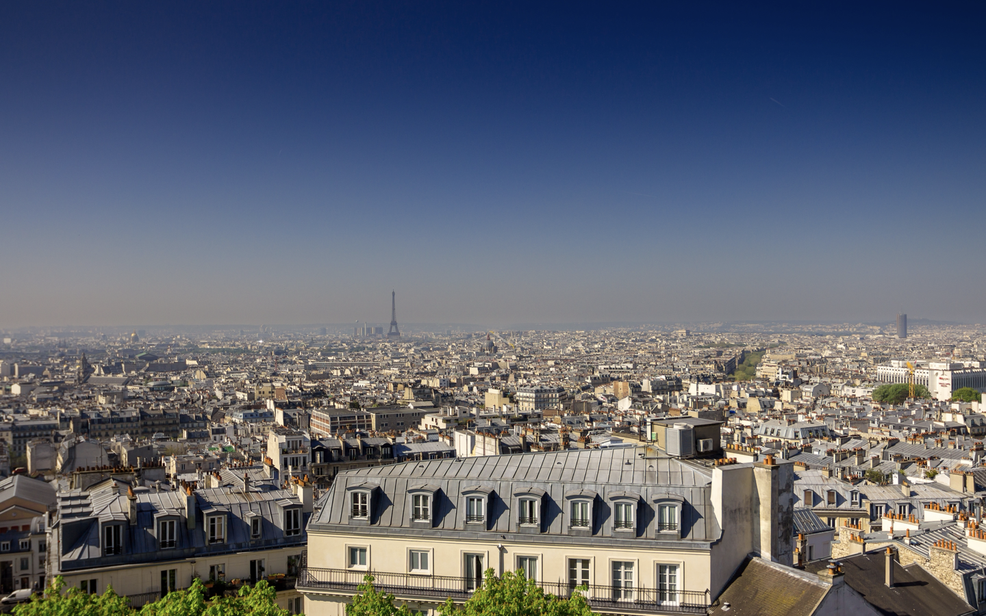 巴黎城市风景3k动态桌面壁纸