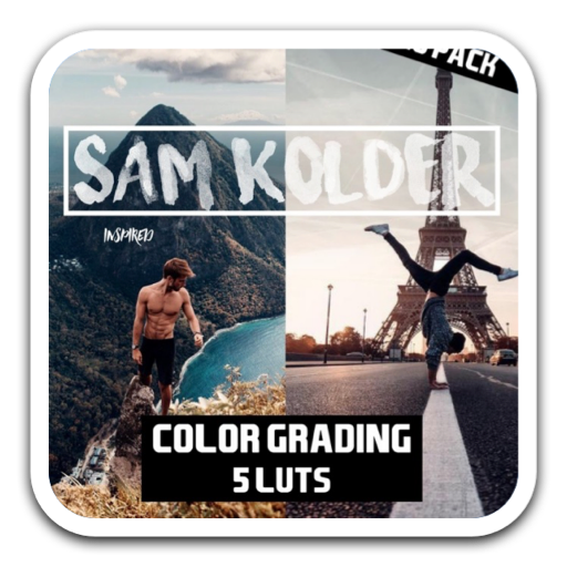 5款lut预设 KOLDER 2018 Pro Color Grading Lut Pack