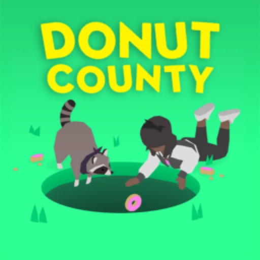 甜甜圈都市Donut County for Mac(叙事型物理解谜游戏)