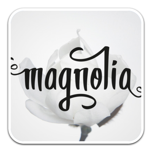 简约笔刷字体Magnolia Font