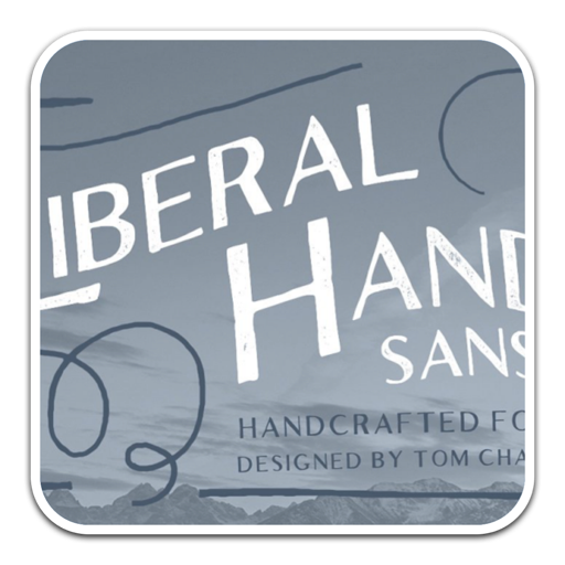 Liberal Hand Sans风格Mac字体包